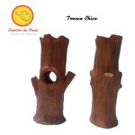 Adorno Tronco Chico de Cerámica para Acuarios Peceras