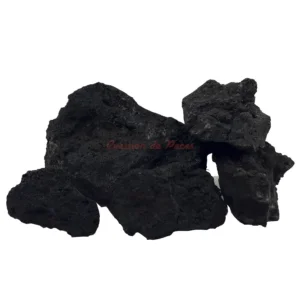 Roca Volcanica Black Lava