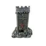 Adorno Cubrepico Torre modelo 2 resina Acuarios Peceras