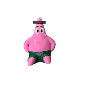 Adorno Patricio amigo Bob Esponja 3 D  Acuarios peceras