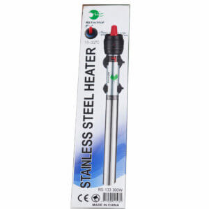 Calentador Calefactor Acuario 300w RS-133 Acero