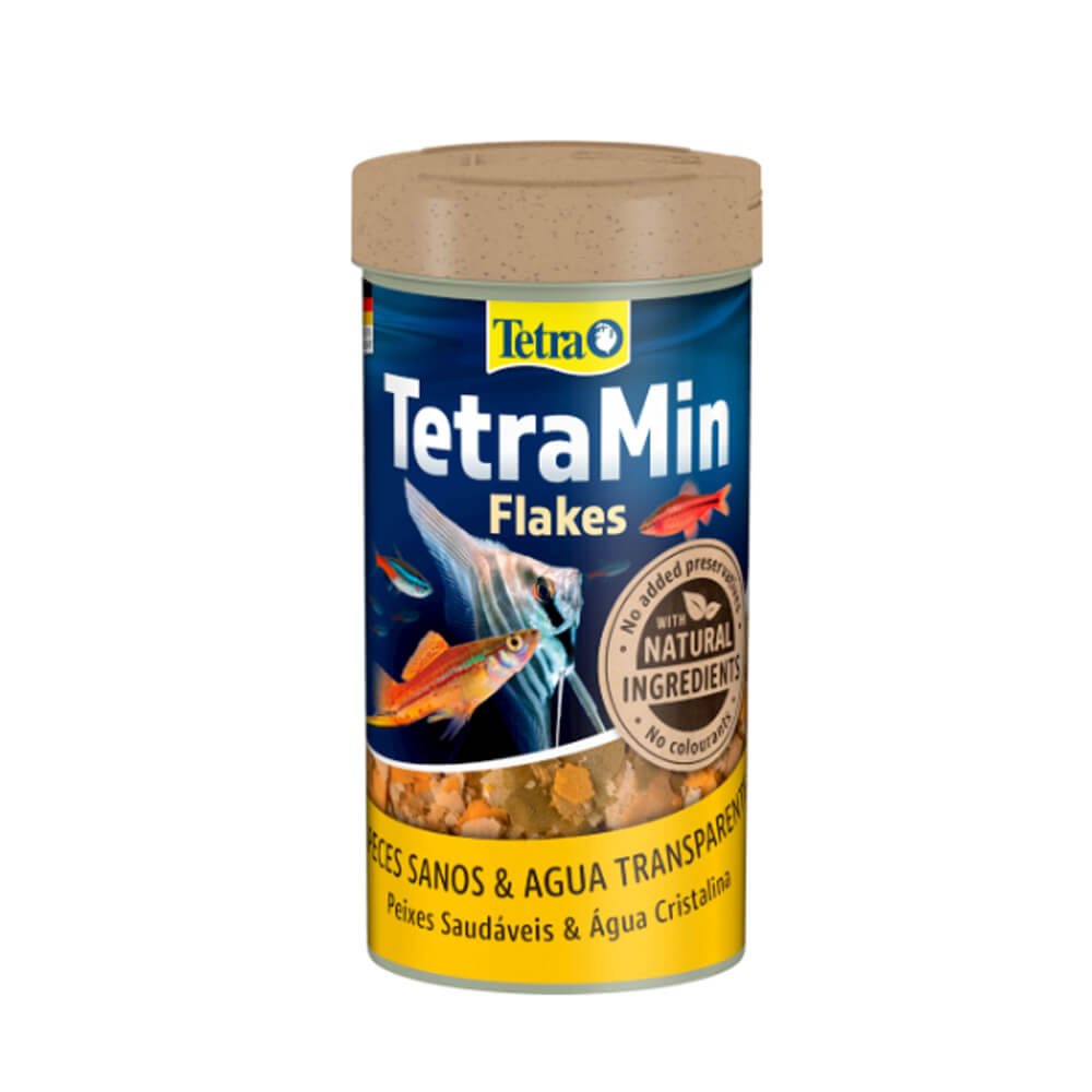 Alimento Peces Tetra Min Tropical Flakes Escamas 52 Gr