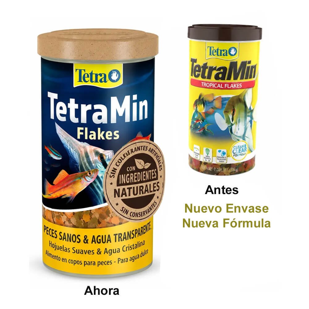 Alimento Peces Tetra Min Tropical Flakes Escamas 52 Gr - Imagen 2